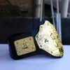 Champion de la boîte de boxe de haute qualité Championnat Gold Belt Ornaments Occupation Wrestling Gladiator Cosplay Boy Birthday Gift 240507