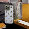 مصممي الزهور مصممي الهاتف لجهاز iPhone 15Promax 14 13Pro 15 12Promax 11 غلاف كامل للرجال الفاخرة النسائية phonecases case iPhone