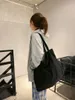 Shoulder Bags Women Casual Corduroy Bag Large Capacity Female Big Tote Handbag Folding Reusable Shopping Fashion Cloth