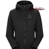 Waterdichte designer jas buiten sportkleding squamish hoody hoodie dames zwart jhbe