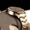 Нарученные часы Oblvlo из нержавеющей стали мужская полая автоматическая мода