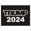 Andra dekorativa klistermärken 2024 Trump Car US Presidential Campaign Sticker 14.8x21cm PVC Taggar Bumper Decor CPA3285 Drop Delivery Home DHWPD