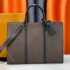 Misportation de luxe, sac à bandoulière commercial, sac à bandoulière pour hommes à la mode, sac pour ordinateur portable en cuir, sac d'ordinateur, sac de messager classique, sac de travail, boîtier d'attache, boîtier de document