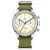 Orologi da polso seakoss 38mm 1963 cronografo uomini orologi meccanici zaffiro con gabbiante st1901 movimenti a collo di guapa sede da uomo impermeabili