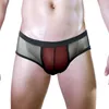 Underpants Sissy Mens Mesh See-Through Low Rise Lingerie Boxer Briefs Pouch Underwear Erotic Breathable Men's Shorts