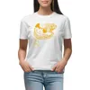 Женский поло в Polos Honey Spot Blvd - Beaver Желтая футболка для животных для девочек.