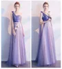 Robes de fête à la mode Fairy Tulle Bridesmaid pour mariage 2024 Design Robe formelle Grdation Vestido de Noiva