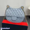 럭셔리 코인 디자이너 가방 여성 어깨 가방 클래식 용량 정품 가죽 핸드백 밑줄 가방 프랑스 브랜드 고품질 금속 lrgl