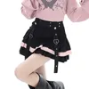 Röcke japanische Frauen Harajuku y2k Rüschen kurzer Gothic Lolita Stil Minirock Falten Punk Girls Vintage süßer cooler Kuchen