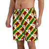 Men's Shorts Quick Dry Summer Mens Beach Board Briefs For Man Swim Trunks Beachwear Zimbabwe Flag