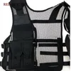 Army Mesh Vests Tactical CS Combat Vest Mens Hunting Outdoor Black Training Military Vest 240430