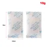 Représentant 10/20/50 Pack 10g Sachets de gel de silice non toxiques Descant Hum Cuisine salle de cuisine Humidité Humidité Déshumidificateur Sac Absorbeur 5,5 x 8cm