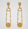 Designer -oordingen voor vrouwen Goud Paper Clip Pendent Oorbellen Fashion Men Dange Earring Luxury Hoops Jewelry v Studs 925 Silver OR7228047