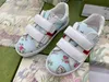 Classics baby Sneakers Sky blue kids shoes Size 26-35 High quality brand packaging Buckle Strap girls shoes designer boys shoes 24May