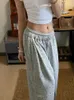 Frauenhose Capris Houzhou Y2K Vintage Baggy Frau Jogginghose Übergroße koreanische Modejoggerhose Harajuku Japanischer Stil Strtwear -Hosen Y240509