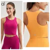 AL-2511 Women's Yoga Beauty Back Sport Sports reggiseno monopezzo Dolcing Fitness Reggiseno Sleeveless Yoga Tank