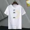 Chemises pour hommes Mens T-shirt Letter Printblack Fashion Designer Summer High Quality Top Short Sleeve Taille XXL