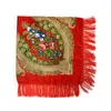 Sciarpe 130 130 cm Donne russa Scarpa quadrata SCRIPTA FLORALE RETRO BANDANA tradizionale a scialle sferzata ucraina Babushka Wash Wraps