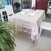 The manufacturer supplies linen tablecloth, fabric, tassels, small fresh tea table, desk decoration, dust-proof tablecloth, and dining tablecloth