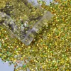 500G1KG -Beutel glänzende Glitzerpulver funkeln Matte Nagel Pailla Paillettes Art Decorations Flake Manicure FT4 240509