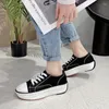 Casual Shoes Autumn Canvas Women Fashion Trainers Low Help Sneaker Spring Lady Female Footwear Breathable Sneakers Platform