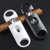 Steel Scissors V-Blade Stainless Cutter Metal Cut Devices Tools Fit All Cigar Sizes Smoking Accessories Plastic