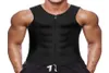 2019 Men Taille Trainer Vest voor gewichtsverlies Neopreen Corset Body Shaper Zipper Shapewear Slimming Belt Belly Men7990738