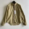 Mens Jacket Coat One Lens Lapel Shirt Jackets Garment Dyed Utility Overshirt Outdoor Men Cardigan Outerwear Clothe 2024 New