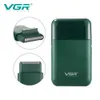 Британные лезвия vgr USB Rechargable Shaver Электрическая ультратонкая лезвия Поправочная портативная нормма