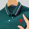 Hoogwaardige luxe heren zakelijk poloshirt geborduurde heren polo Huishuizen T-shirt straatmodemerk polo shirt 240507