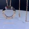 Дизайнер Craitrres nacklace Simple Set подвеска 925 стерлингового серебряного серебра Большой Торт