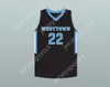 Alfândega de Juventude/Crianças Custosa CAM 22 Westtown School Moose Black Basketball Jersey 1 Top Stitched S-6xl