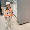 Ensembles de printemps automne bébés et filles doux toutes les vêtements de sport floraux