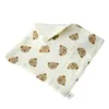 Serviettes robes bébés en tissu de visage absorbant salive serviette allaiteur Bib main serviette en coton burping tissu carré