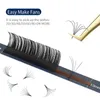 False wimpers Bluebell Beauty Wimel Extensions Mat Black 8-15mm Fake Personal Eypens Soft Silk C CC D DD Curly Makeup Eyelash Extensions D240508