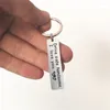 Keychains de moda personalizada Chaves -chaves gravados drive seguro bonito eu te amo keychain casais namorada namorada jóia cadeia de chaves