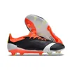 High Tops voetbalschoenen 30e verjaardag 24 Elite FG Black/Blue/Red Cleats Trainers Mens Outdoor Football Boots