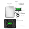 PS21 Digital Skala 200 kg 120 kg elektronische Post -Skala Edelstahlboden LCD Hintergrundbeleuchtung Portable Skala 240508