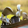 Golfbeutel Outdoor Golf Rangefinder Leder Hülle Aufbewahrung Tasche Fashion Nietkoran Trend Rangefinder Bag Golf 719