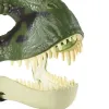 Máscara de halloween dinossauro máscara de festa de cosplay máscara máscara de dentes realistas máscara dino máscara de dinossauro dinosaur dino máscara móvel