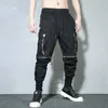 Herrenhosen abnehmbare Mehrfach-Techet-Frachtmänner Harajuku Hip Hop Streetwear Joggers Hosen Man Elastic Taille Techwear WB377
