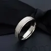 Couple anneaux anneau mat exquis pour hommes