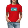古いダイヤルアップインターネットTシャツヒッピー服サマーカワイイホワイトTシャツの女性のための女性のポロ