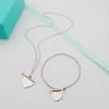 2024 Home Bijoux Designer Classic Women's Thin Chain One Arrow Through the Heart Pendant Collier Bracelet Holiday Souvenir Cadeau avec cadeau cadeau