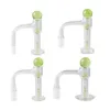 Fouleur à soudure complète fumant de 4 mm de banger de quartz Slurper Terp de 4 mm avec green green set 10 mm 14 mm 18 mm 20 mmod pour les riches à eau DAB