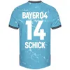 2023 2024 Bayer Soccer Jerseys Leverkusen Wirtz 23 24 Schick Tah à domicile troisième HLOZEK DEMIRBAY Tapsoba maillot de football 04 HOMMES ADULTES Taille S-2XL