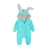 Nouveauté lapin Bunny Pâques costume bébé filles vêtements garçons rober cagoule camoureuse en bas âge body pour nourrisson pour né 3-24m 240508