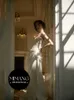Designer satin Wedding dress luxury outdoor lawn wedding dress mermaid elegant simple style