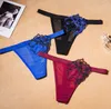 Mutandine all'ingrosso Maglia trasparente comoda donna giapponese Donne G-string Triangolo pantaloni corti Lady bianche