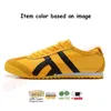 2024 Japan Tiger Shoes Mexico 66 Sneakers Designers Canvas Shoes Black White Blue Red Yellow Beige Low Mexico66 Trainers for Men and Women 36-44